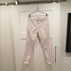 Ivory Michael Kors Corduroy Pants